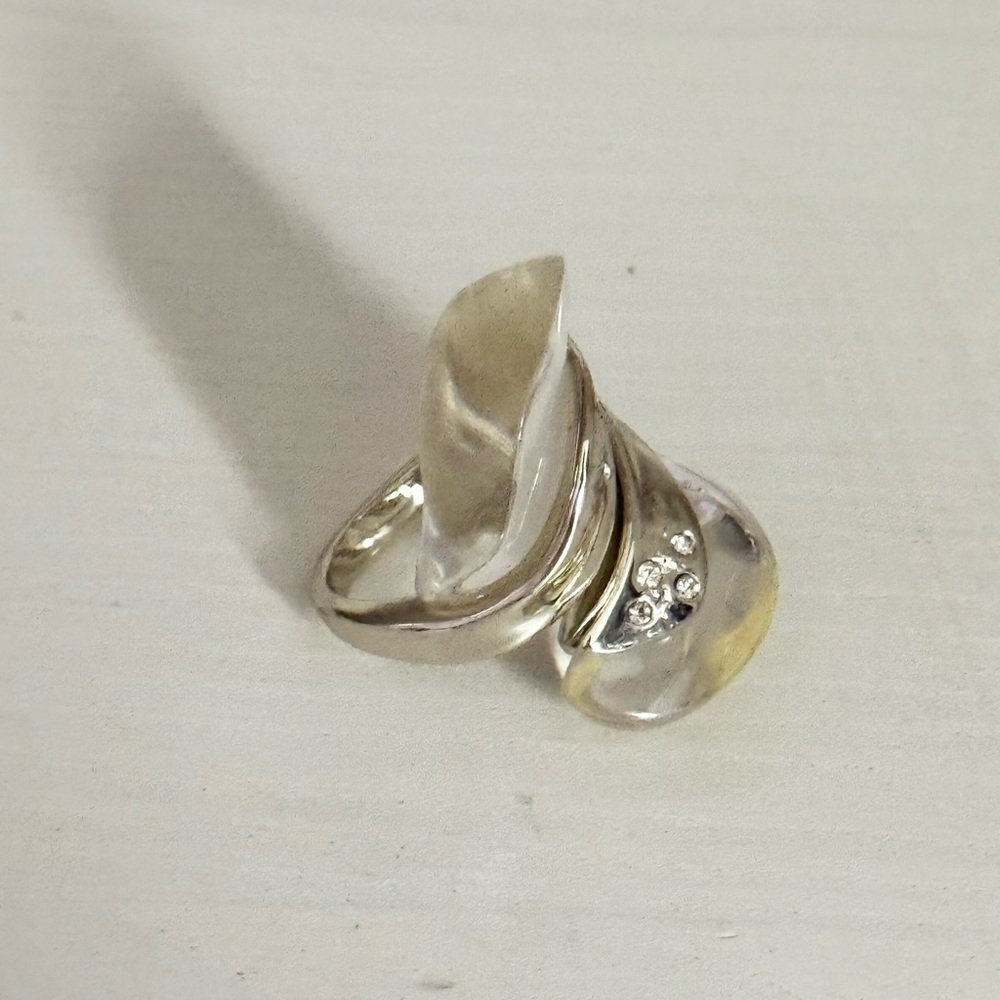 Alexis Bittar Silver and Gold Ring - Picture 4 of 8